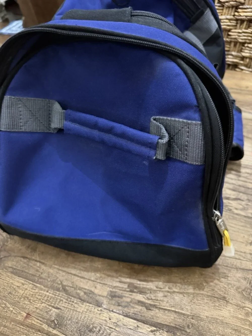 Jeep Duffle Bag blue Pre Owned